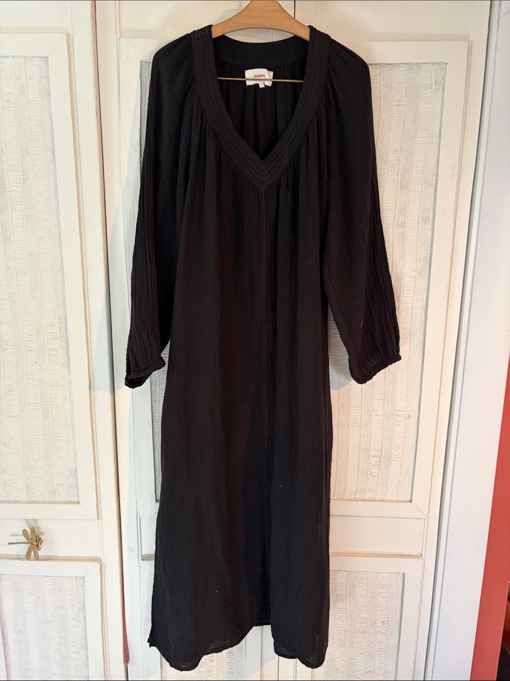 Xirena Layne Dress size M black gauze